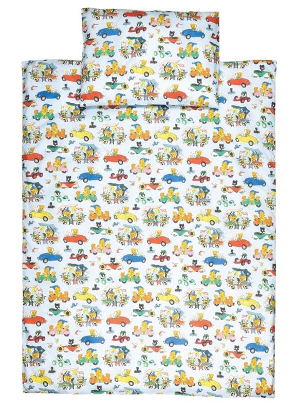 Rätt Start påslakanset vagn/vagga, Bamse
