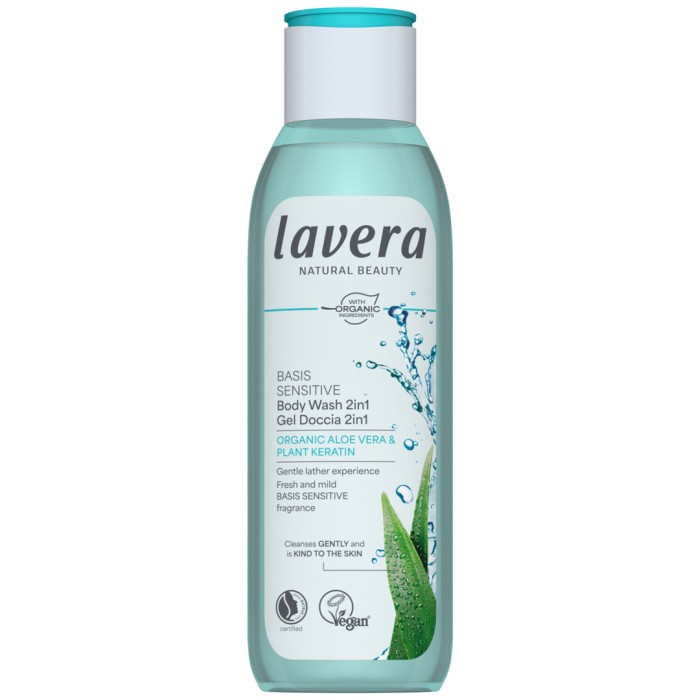 Lavera Basis Sensitiv Body Wash 2in1 250 ml