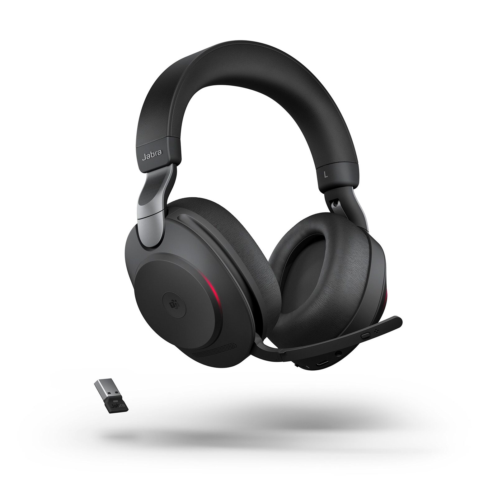 Jabra Evolve2 85 USB-A Ms Stereo + stativ, bild 2