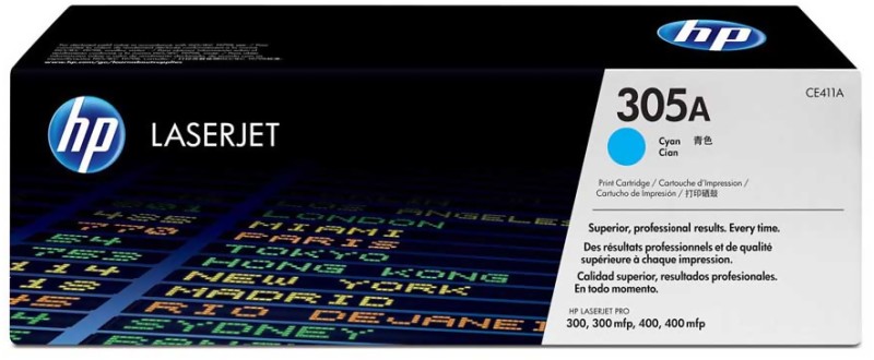 HP Toner 305A 2,6k - Cyan