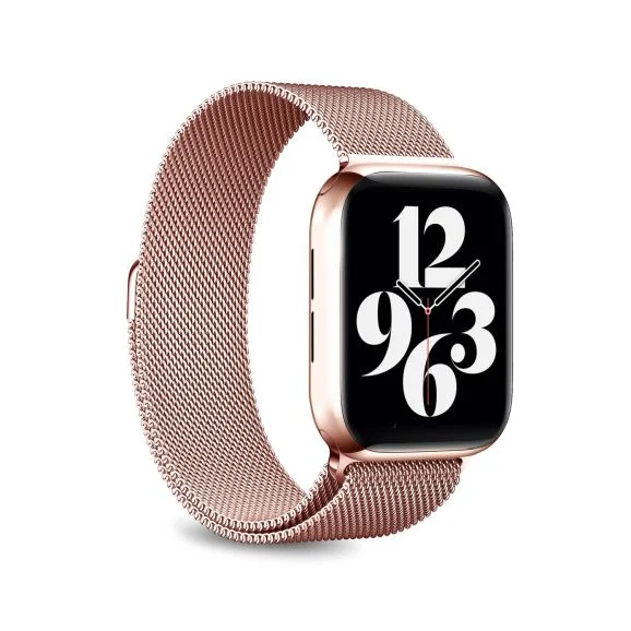 Puro Apple Watch 38-41mm Milanese armband (rosa), bild 3