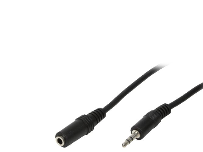 LogiLink 3.5mm - 3.5mm, 3m, 3.5mm, hane, 3.5mm, hona, 3 m, svart