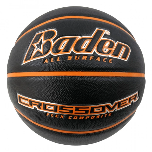 Baden Crossover Basketball Black/Orange sz 7