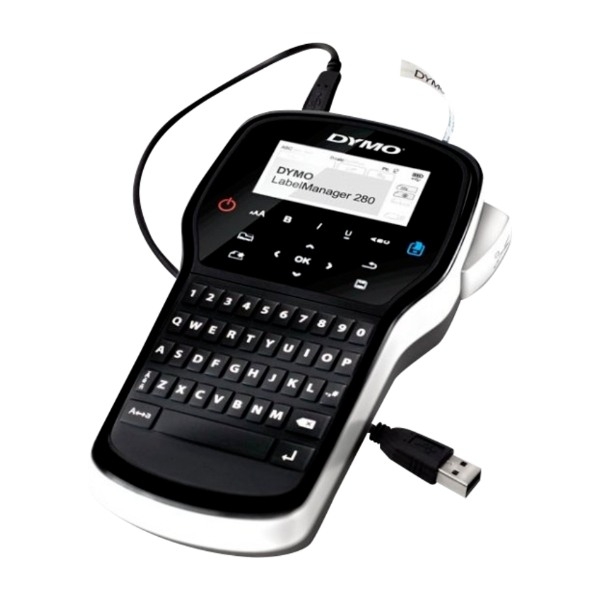 Dymo Labelmanager 280 etikettskrivare Termal Transfer D1 qwerty