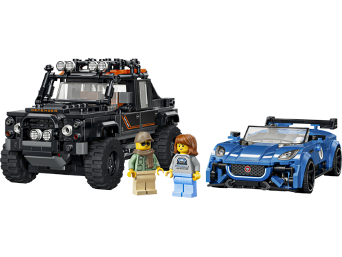 LEGO Speed Champions Jaguar & Land Rover 77264, bild 2