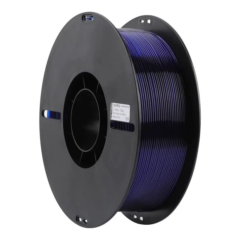 Creality3D CR-PETG PETG-filament 1,75 mm 1 kg, transparentblått, bild 2