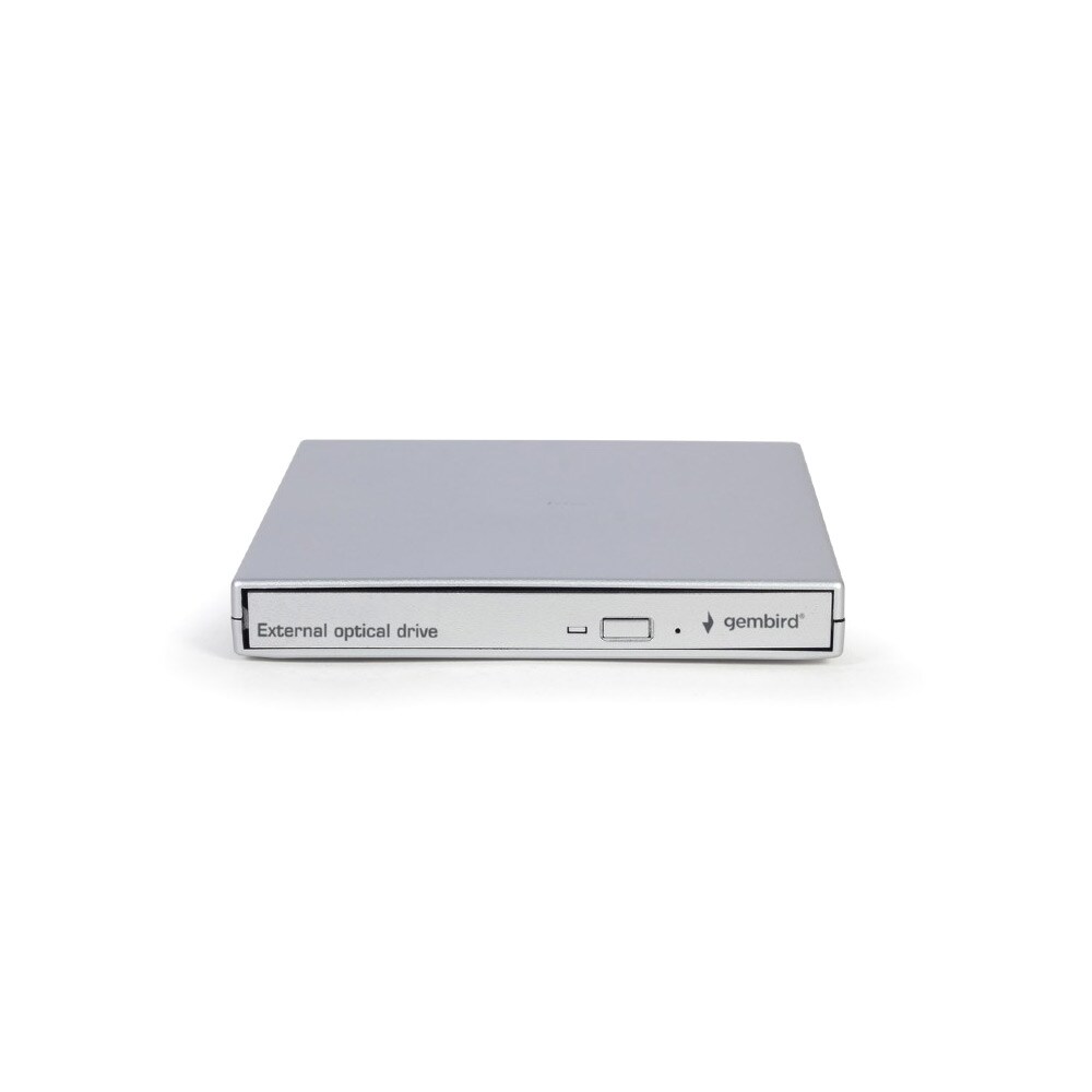 Gembird DVD-USB-021-SV - Diskenhet - DVD±RW (±R DL) / DVD-RAM - 8x/8x/5x - USB 2.0 - extern, bild 3