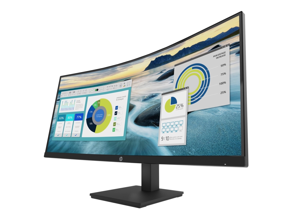 HP P34HC G4 USB-C 34" UWQHD-skärm, bild 2