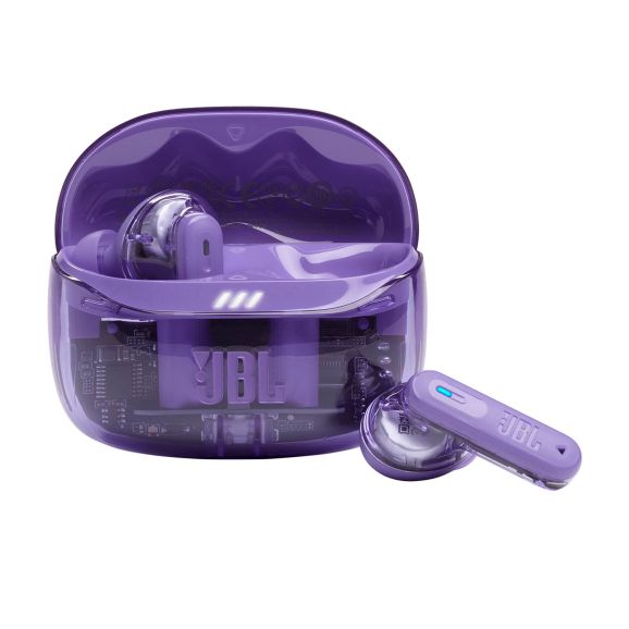JBL Tune Beam 2 True Wireless hörlurar, Ghost Purple