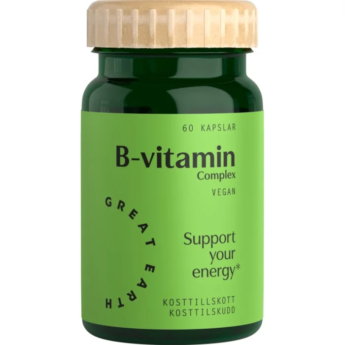 Great Earth B-vitamin Complex 60 st