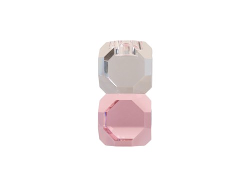 Specktrum - Sky Stacked Candle Holder - Clear/Pink, bild 2