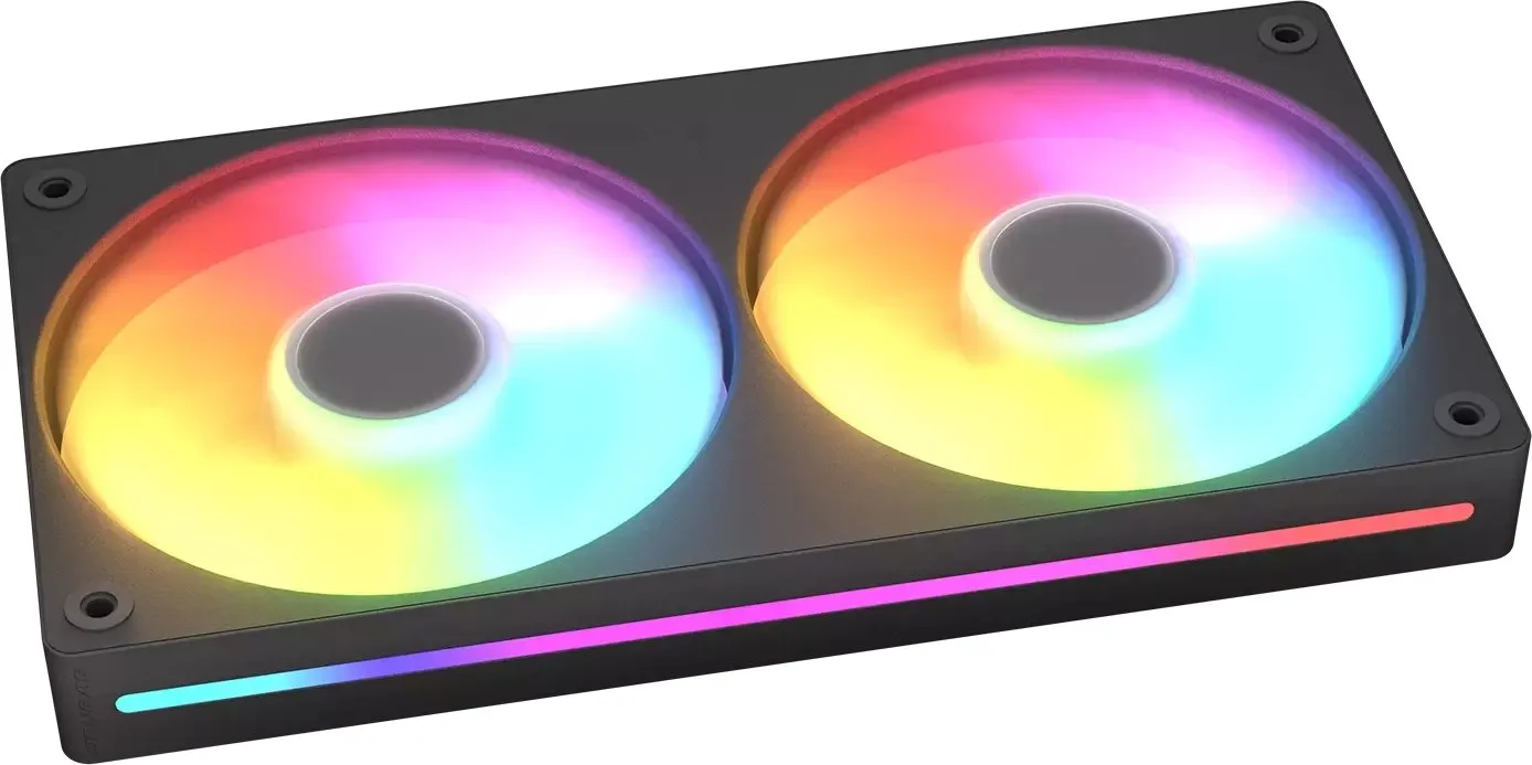 COUGAR CF-UN240RB-RGB? fläkt, 12 cm, 700 rpm, 1600 rpm, Svart
