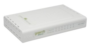 D-Link DGS-1008D Nätverksswitch 8x 10/100/1000 - Svart