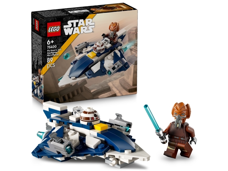 LEGO Star Wars Plo Koon's Jedi Starfighter Microfighter 75400, bild 4