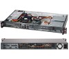 Supermicro SC505-203B, 19" rack 1U, Mini ITX, 200W nätagg, 249 mm djup, bild 2