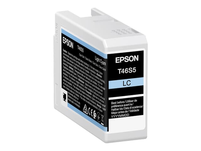 Epson T46S5 UltraChrome Pro 10 Ljus Cyan, 25ml