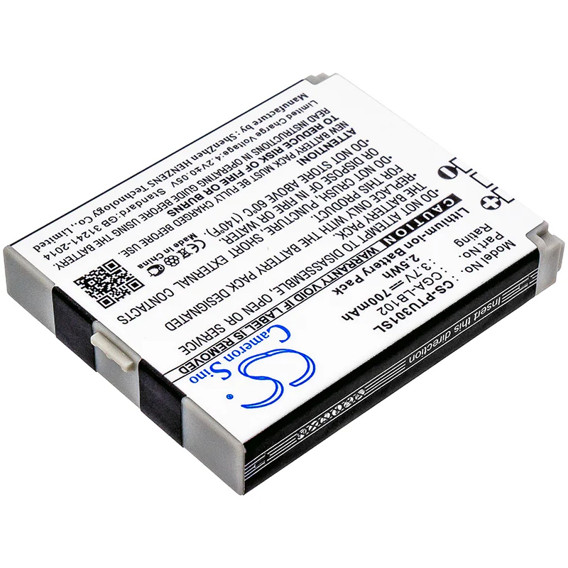 Cameron Sino batteri CGA-LB102 (Typ C) till Panasonic KX-TU301/KX-TU321/KX-TU311/KX-TU325/KX-TW221/KX-TU320/KX-TU327/KX-TU328/CS-PTU301SL, bild 2
