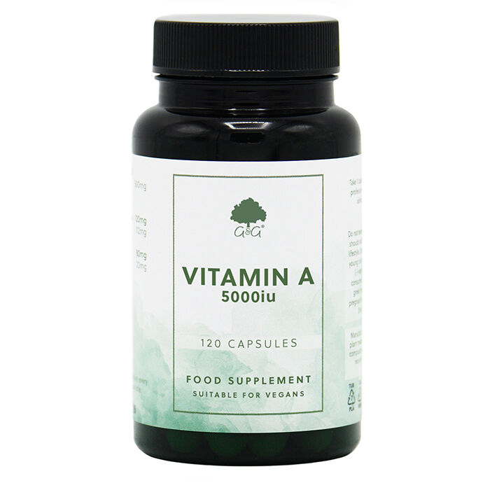 G&G Vitamin A 5000iu 120 st, bild 2