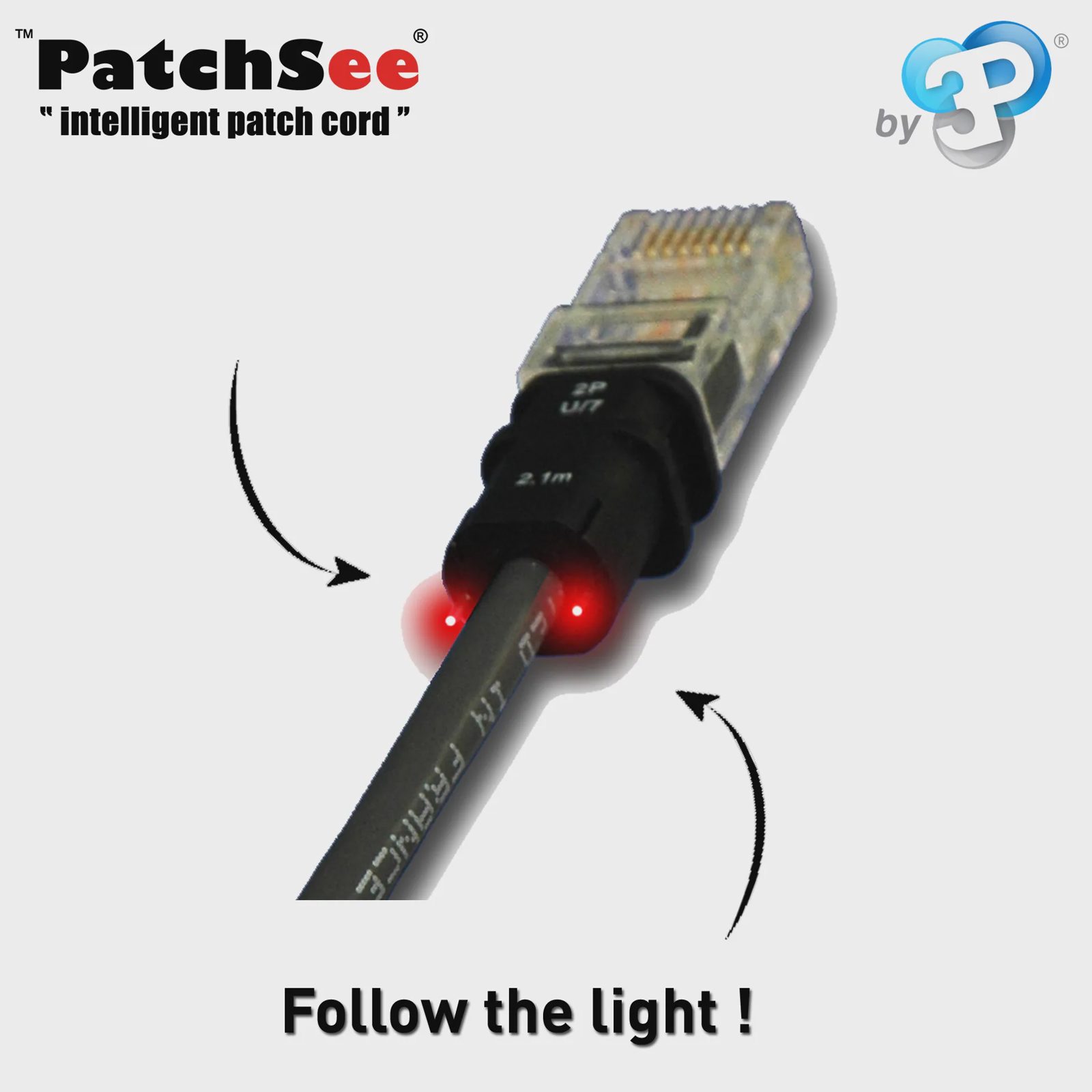 PatchSee PCI6Patch patchkabel 91 cm PCI6-U/3 RJ-45 till RJ-45 CAT 6a, svart