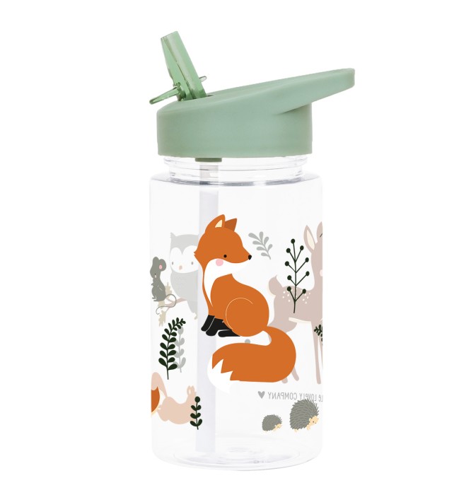 A Little Lovely Comp Drickflaska Forest Friends, 450 ml
