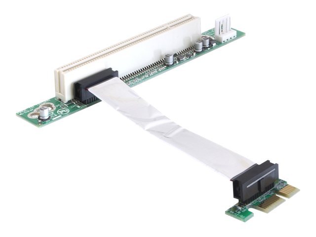 Riser Card Delock PCIe x1 -> PCI med kabel