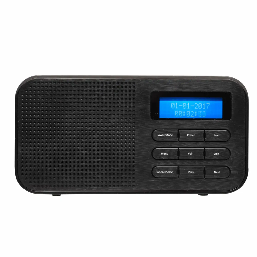 DENVER DAB-42 - Bärbar DAB-radio - 1 Watt - svart, bild 4