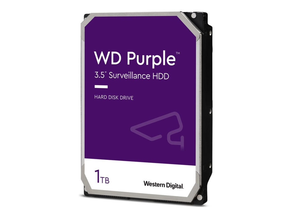 1 TB WD Purple, 5400 rpm, 64 MB cache SATA3, Surveillance