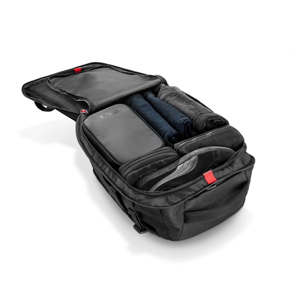 Tech-Protect Defender S40 Ryggsäck för Ryanair & Wizzar, 20L Laptop - Svart, bild 4