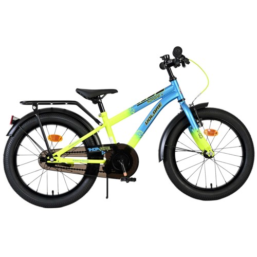 Volare - Children's Bicycle 18" - Thombike Blue Yellow (61857)