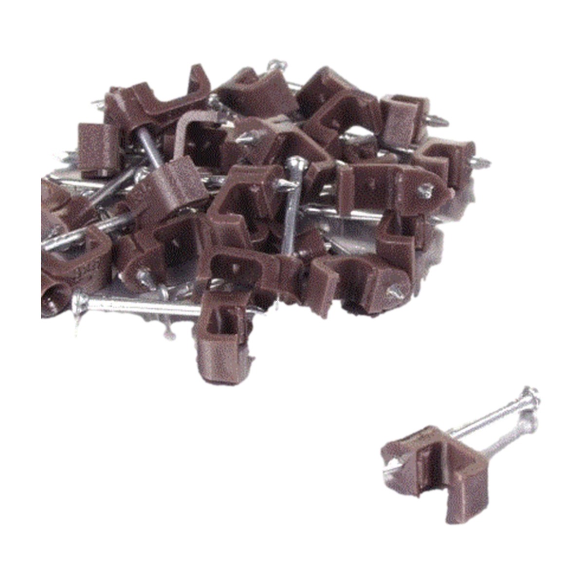 Clips 3X5MM Flate, brun 25STK for pl