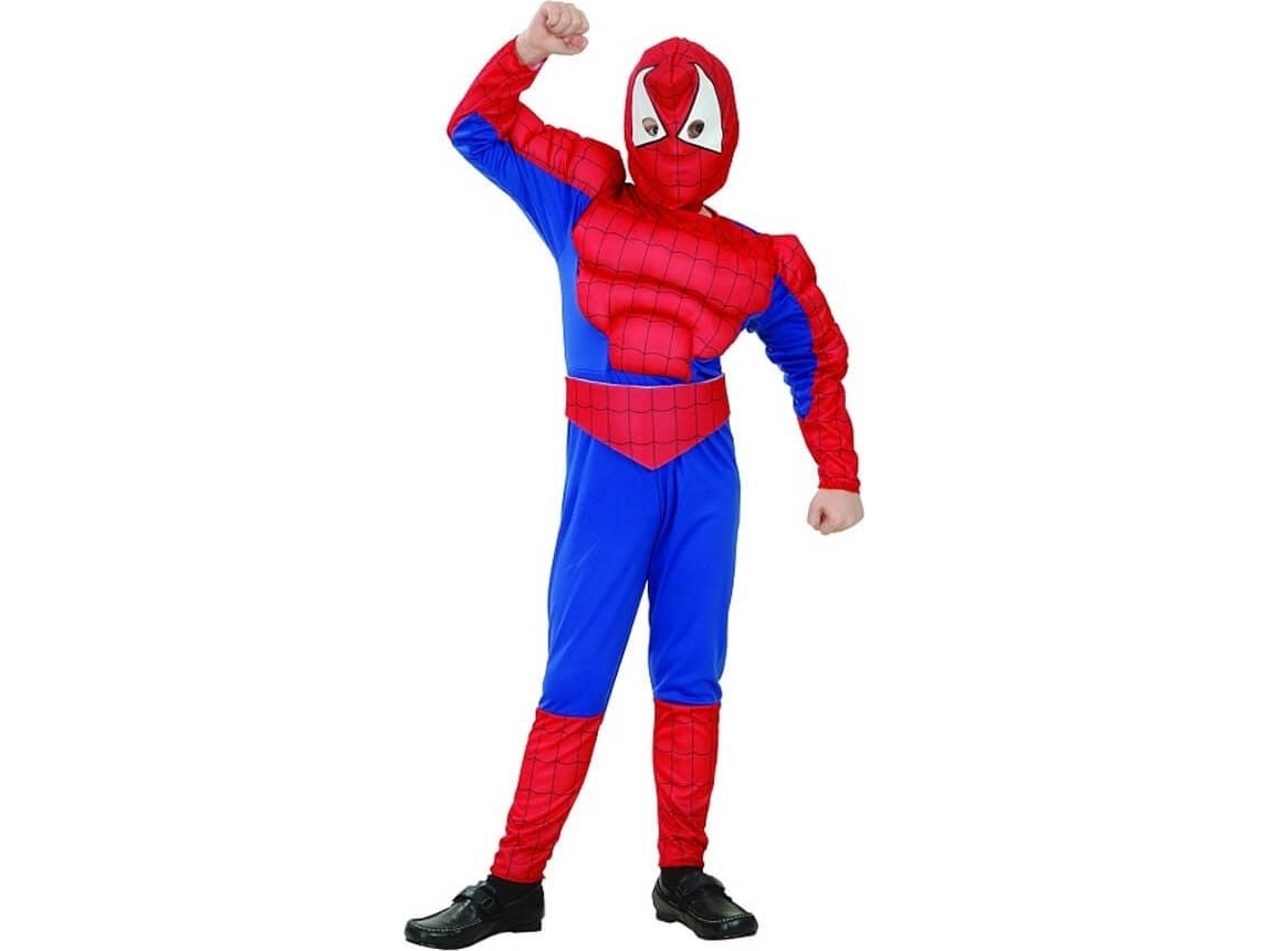 GoDan barndräkt The Man Spider - Spiderman med muskler, universell