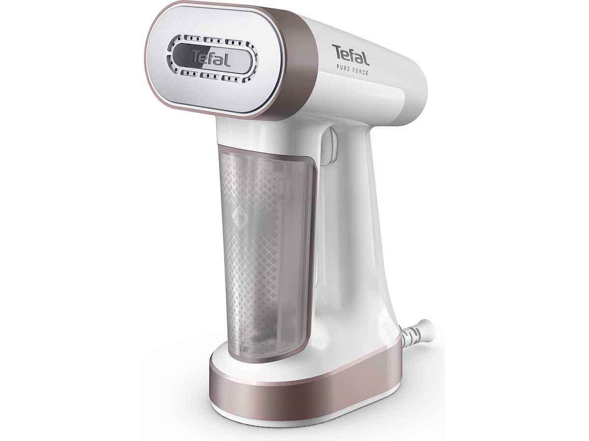 Tefal Pure Force 2in1 Steamer - White/Pink
