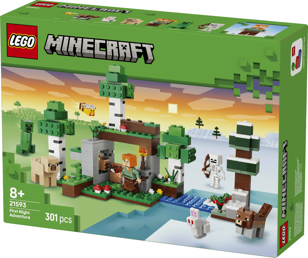 LEGO Minecraft Första nattens äventyr 21593