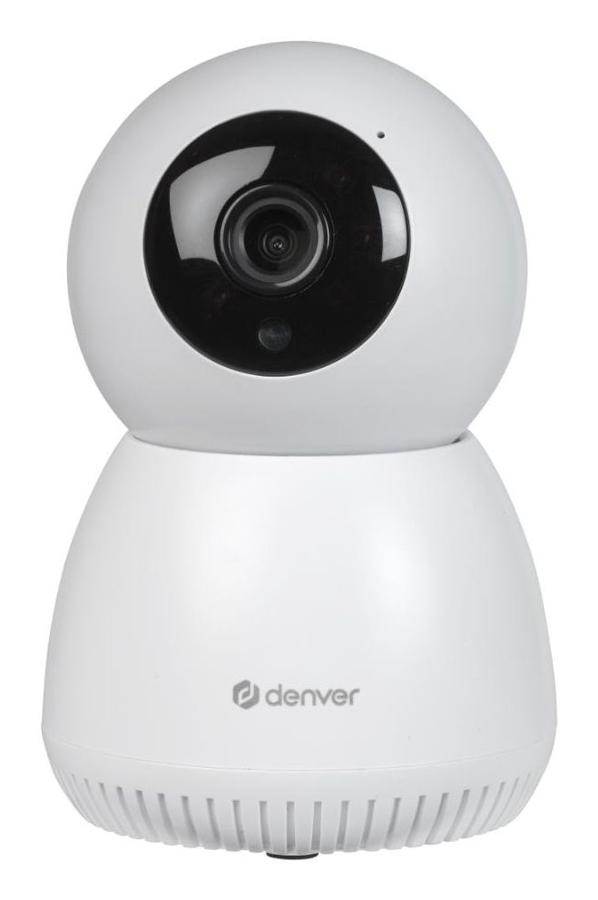 Denver IIC-215MK3, IP-säkerhetskamera, inomhus, Trådlös, Bord, Vit, Kupol-formad