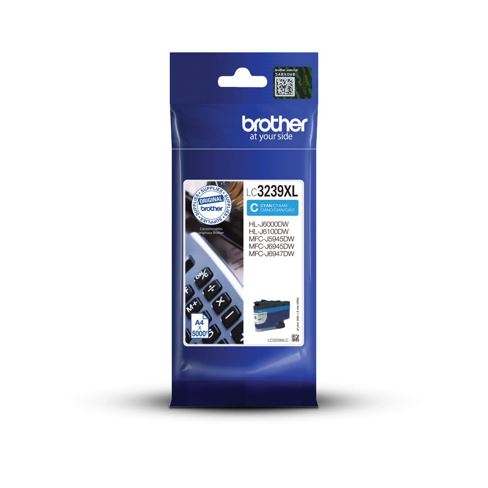 Brother LC-3239XLC bläckpatroner 1 Styck Original Hög (Xl) Avkastning, cyan, bild 3