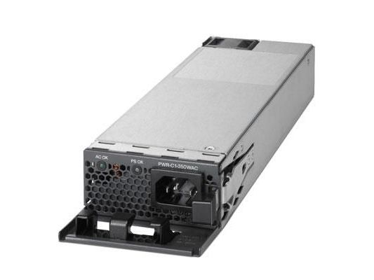 Cisco Config 1 - Nätaggregat - hot-plug/redundant (insticksmodul) - 80 PLUS Platinum - AC 100-240 V - 350 Watt - för Catalyst 9300 (350 Watt), 9300L (350 Watt)