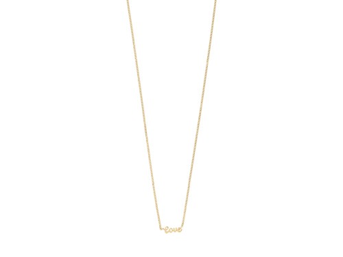 PILGRIM - LOVE Necklace - Gold-Plated - 38 cm + 9 cm Extension Chain, bild 2