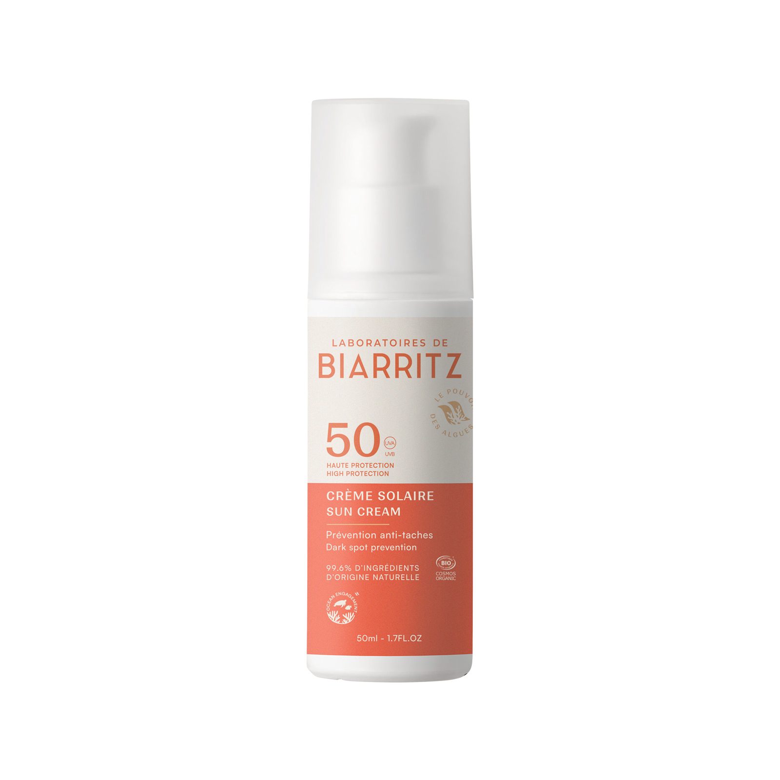 Laboratoires de Biarritz DERMO Suncare Face Sunscreen SPF50 50 ml, bild 4