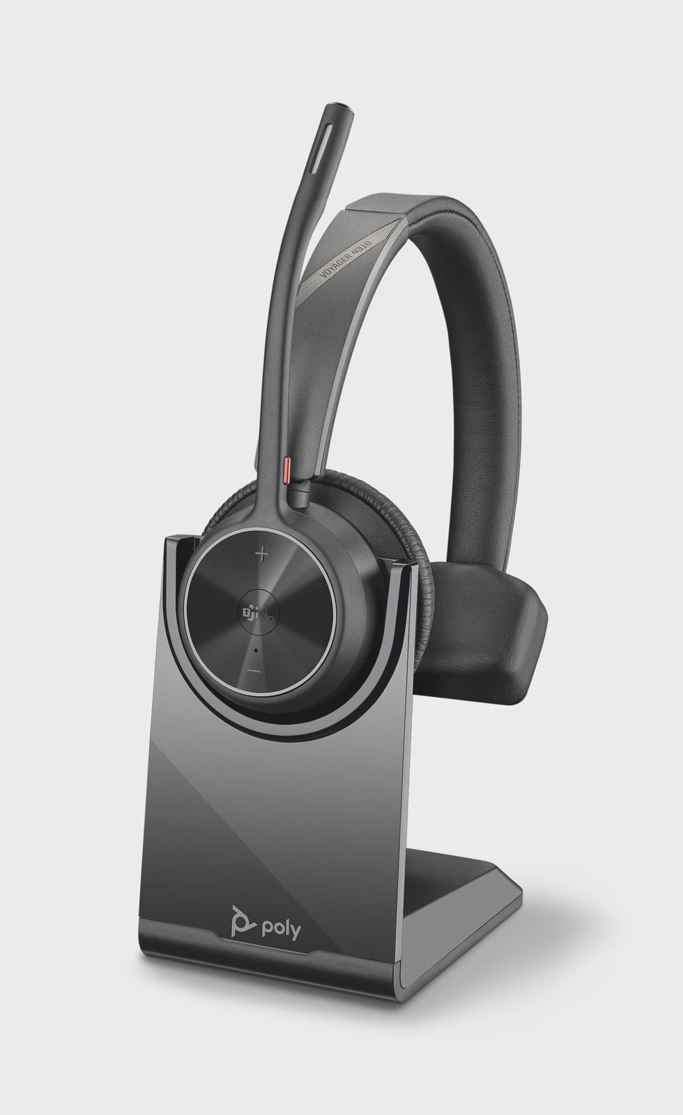 HP Poly Voyager 4310 Teams headset, svart