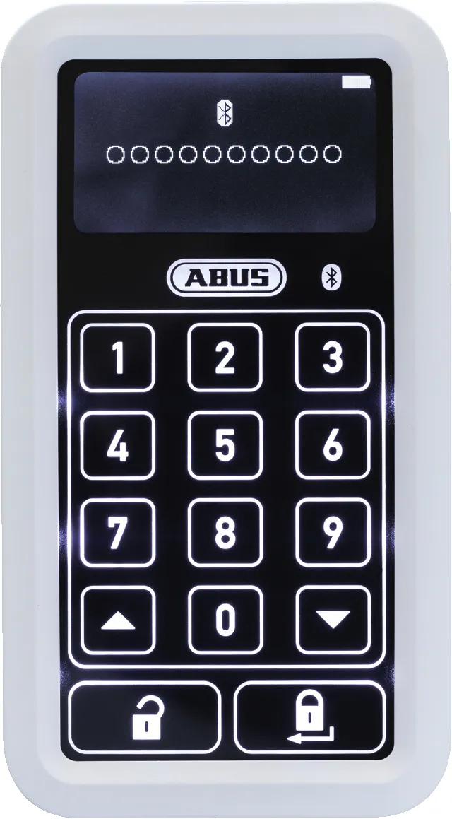 ABUS HomeTec Pro CFT3100W BT-tangentbord, knappspärr, 147 g