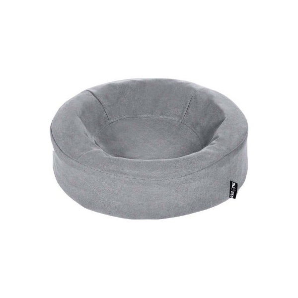 Bia Bed Överdrag Rund/Oval Bomull Grå 50x50x12,5 cm