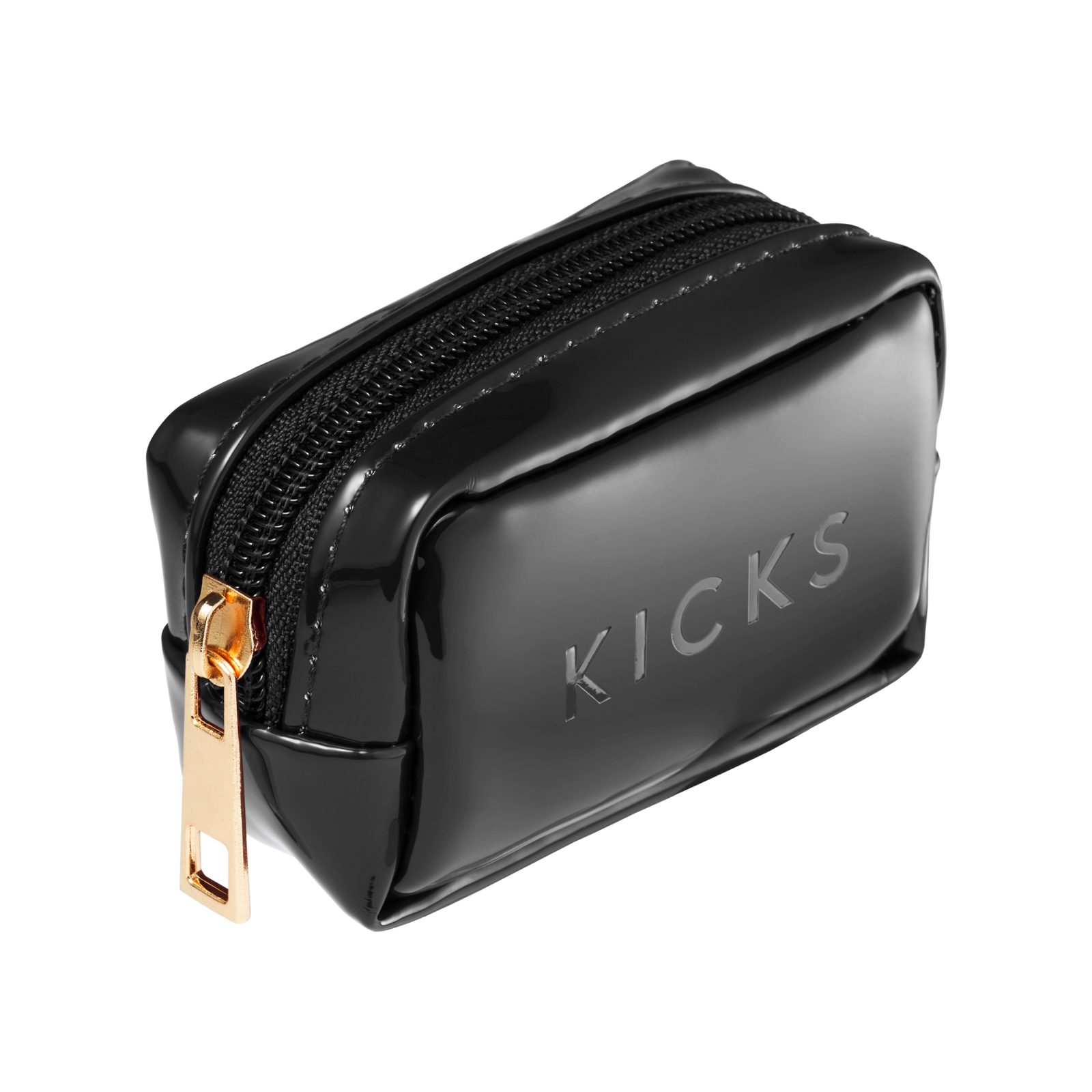 KICKS Beauty Mini Beauty Bag Charm Black Black