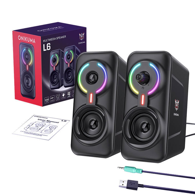 Onikuma datorhögtalare ONIKUMA L6 gaminghögtalare med BT5.0