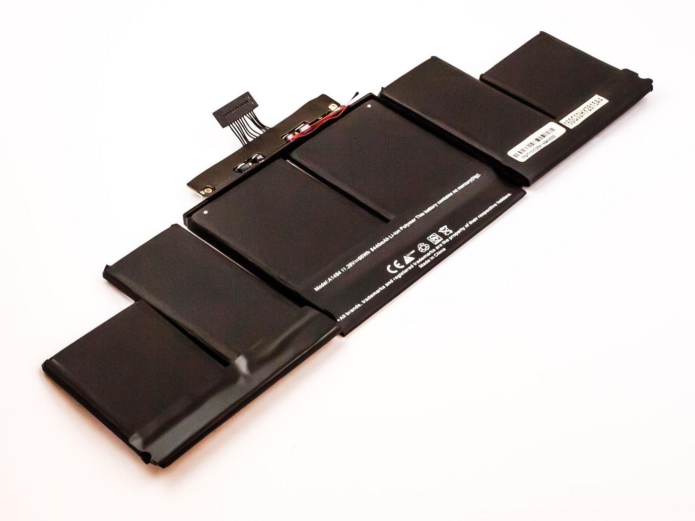 Batteri CoreParts Li-Pol 6-Cell, 95Wh, till Apple MacBook Pro 15" Retina Late 2013/Mid 2014 (A1398), bild 3