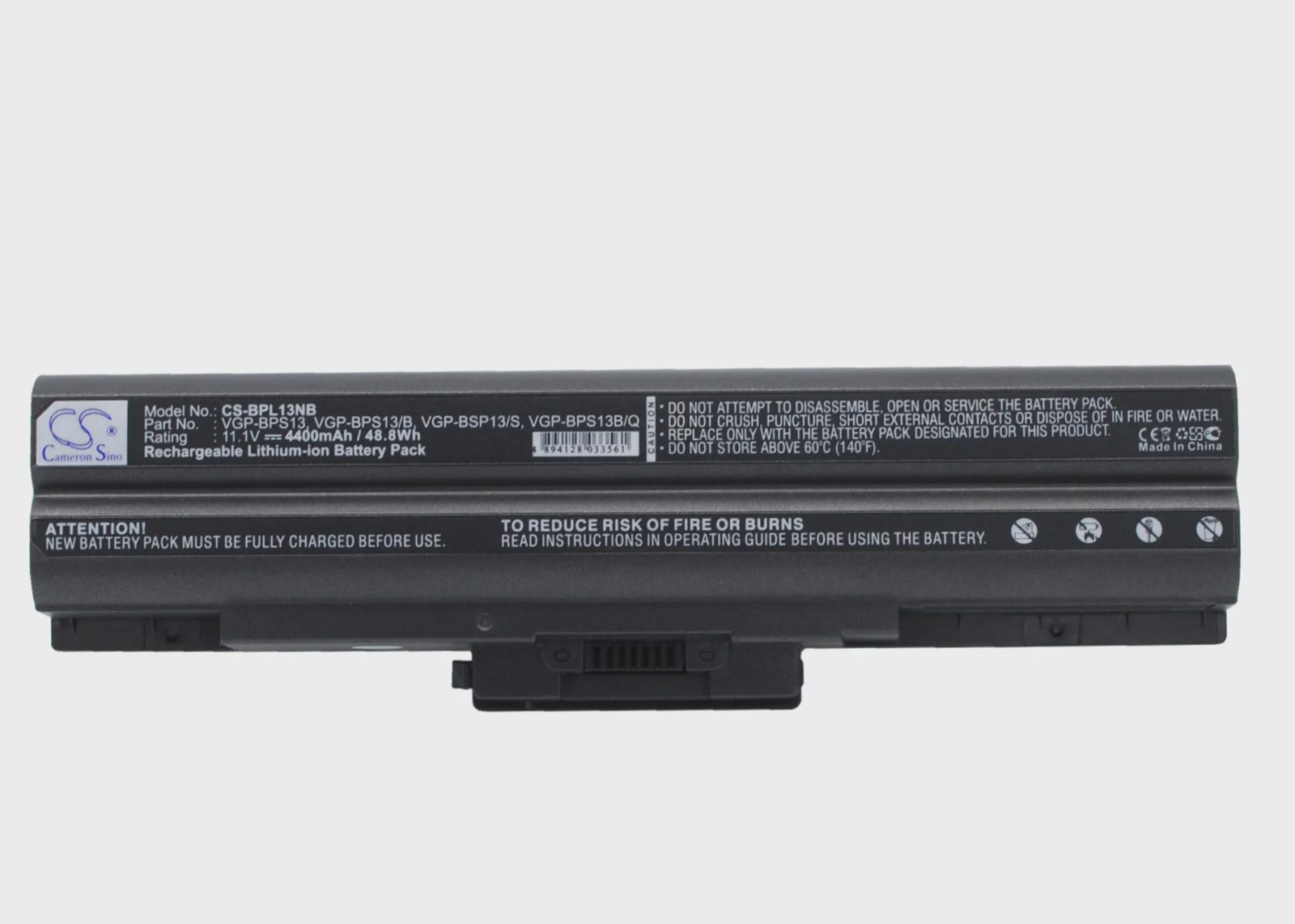 Batteri till Laptop, Bärbar dator för Sony VAIO VGN-AW230J/H, VAIO VGN-AW235J/B m.fl.