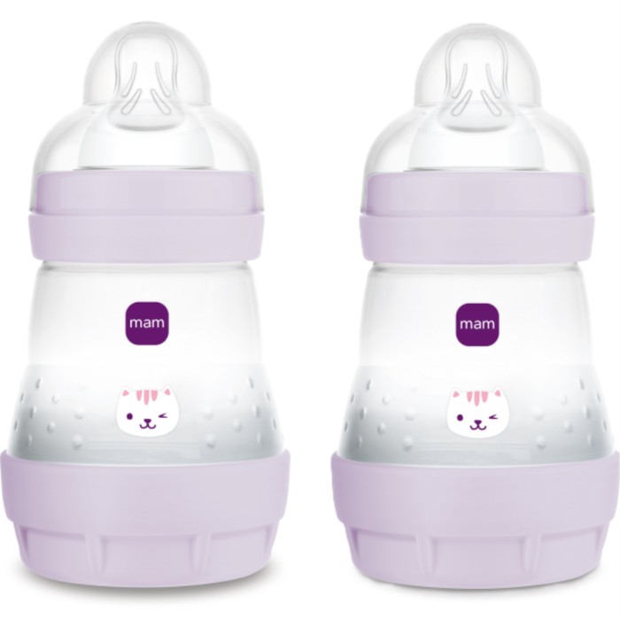 MAM Easy Start Anti-Colic 160ml Pink, 2 st