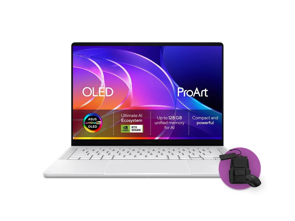 ASUS ProArt P14 H7407 OLED - RTX Spark N1X | 128GB | 1TB | Vit, bild 2