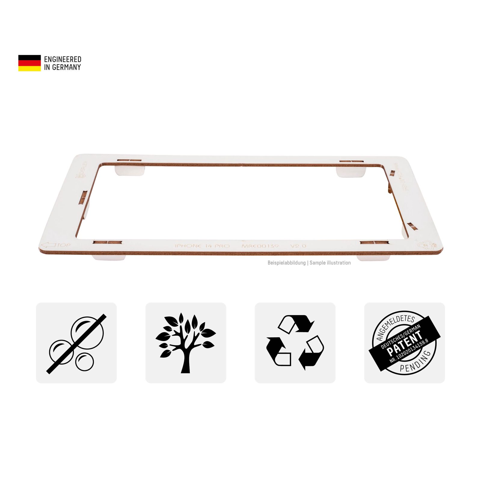 DISPLEX Real Glass FC iPhone 15/15 Pro, bild 3