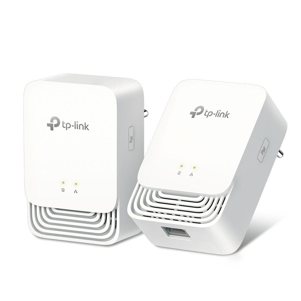TP-Link PG1200 KIT, 607 Mbit/s, Gigabit Ethernet, 10,100,1000 Mbit/s, HomePlug AV2, 300 m, Vit