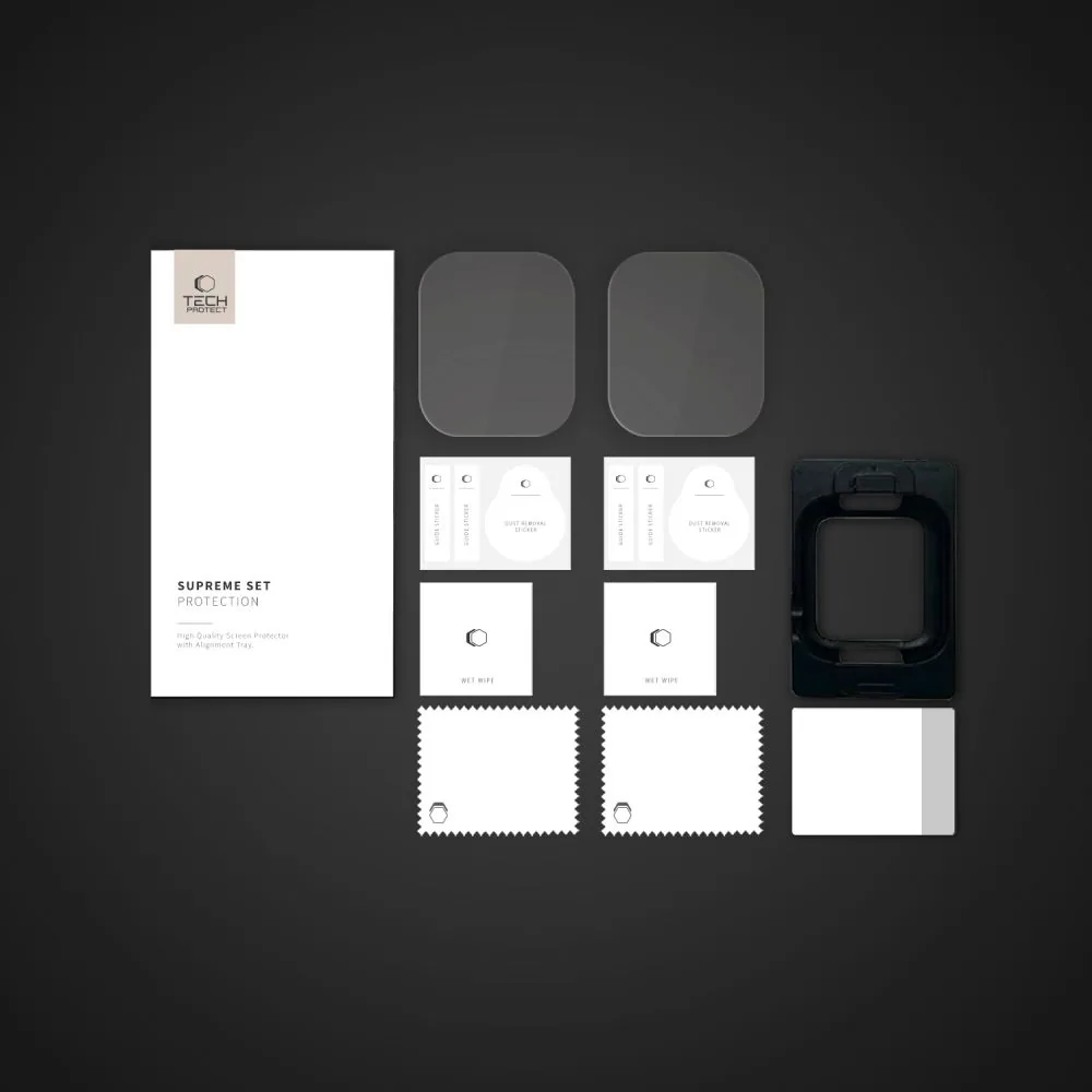 Tech-Protect Supreme Hydrogel Film Set 2-pack för Apple Watch 10 42 mm - transparent, bild 5